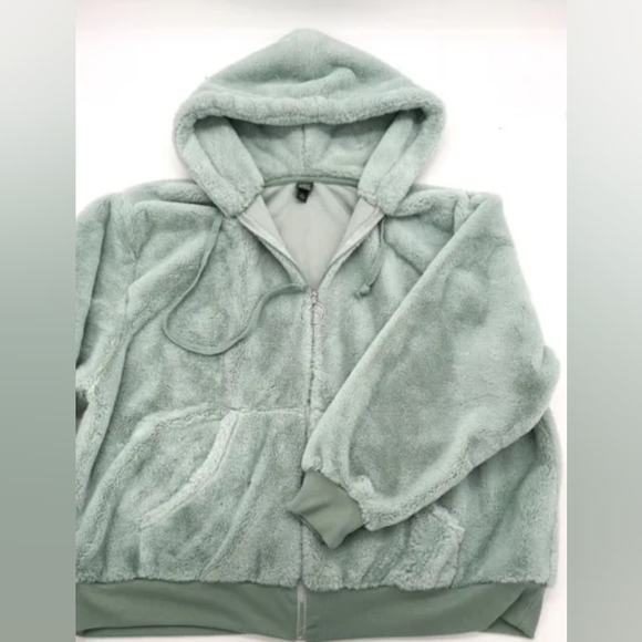 Light Blue Wild Fable zip up, size XS/S - Picture 3 of 6